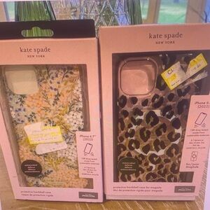 Kate Spade Floral and Leopard iPhone 6.7 Cases